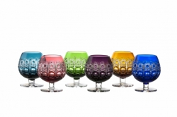 Set de verres en cristal au plomb Petra