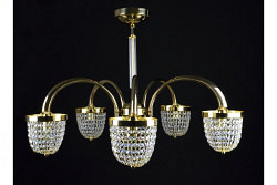 Chandelier Bozzolo 5 Gold 
